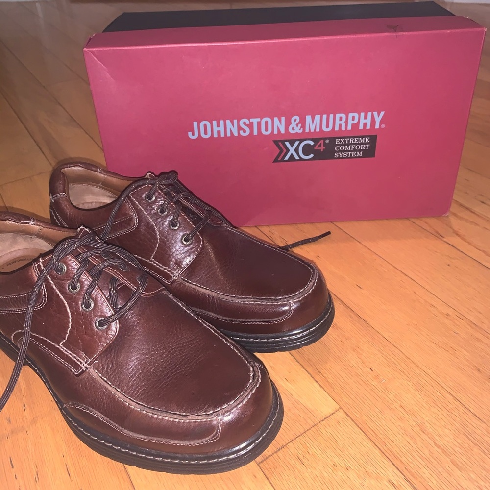 brand new leather dress shoes
